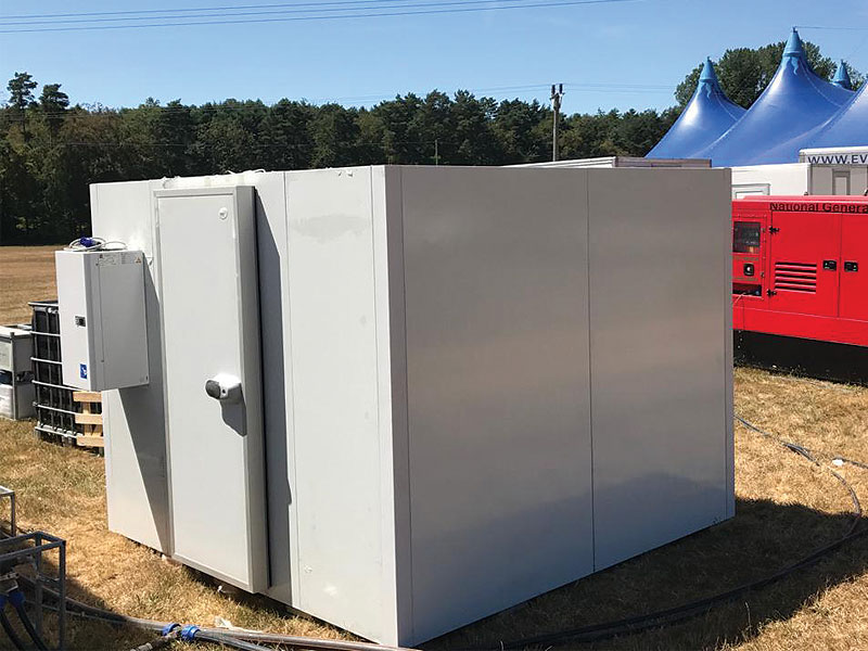 Revolutionise food storage with temporary walk-in freezer rental