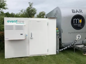 Are cold room panels suitable for outdoor event installations?