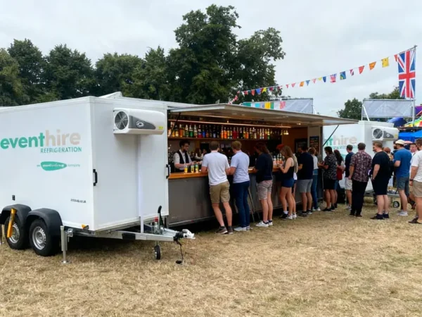Festivals and outdoor events rely on temporary refrigeration hire across the UK