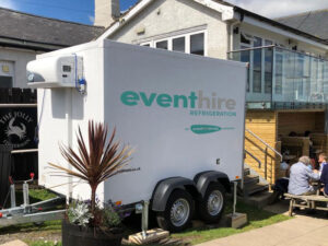 Temporary refrigeration rental for equipment failure